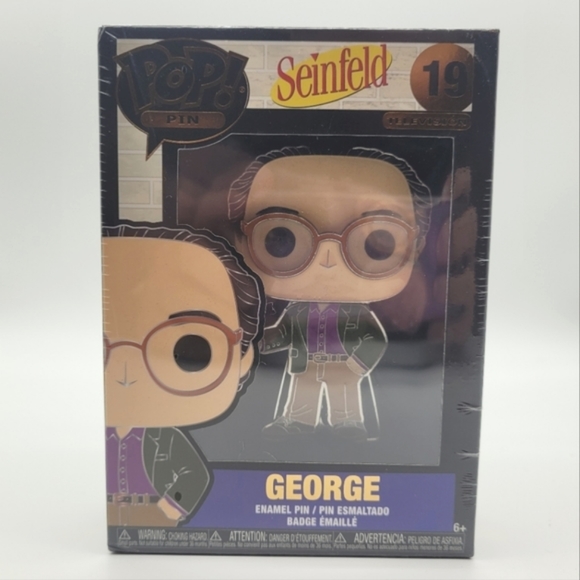 FUNKO | Seinfeld George Costanza #19 enamel pin - Picture 3 of 6